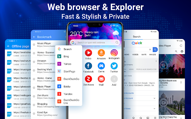 Web Tarayıcı - Hızlı,Gizlilik Resimleri