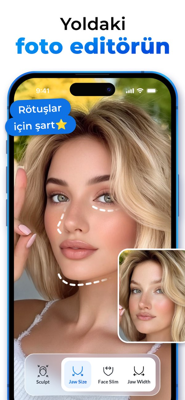 Facelab: Y�z V�cut Edit�r� Resimleri