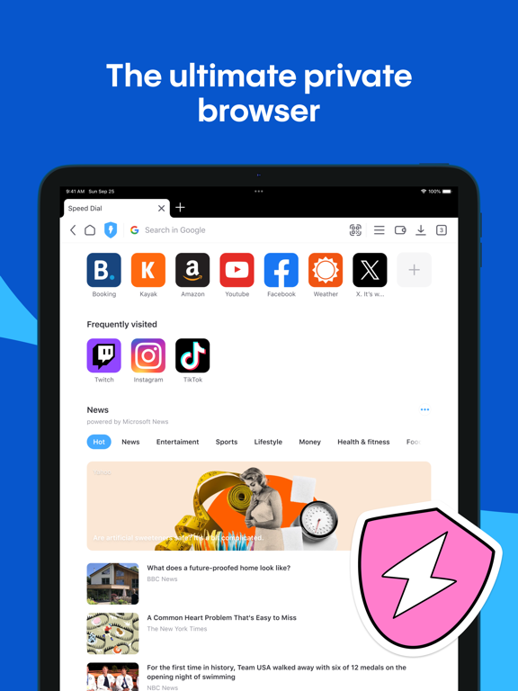 Aloha Browser – Private VPN Resimleri