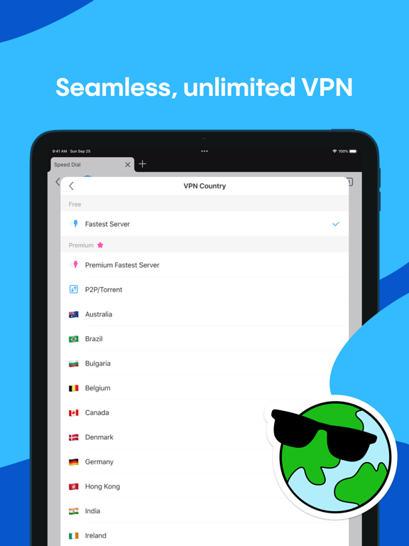 Aloha Browser – Private VPN Resimleri