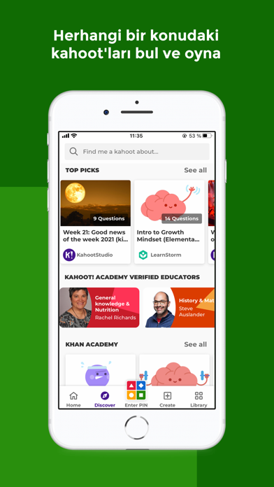Kahoot! Quiz Oyna ve Oluştur Resimleri