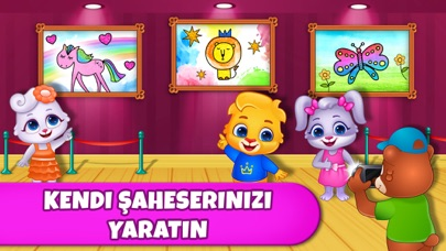 Boyama Oyunlar�: Renk ve Boya Resimleri