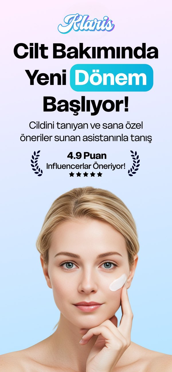 Klaris -AI Cilt Bakım Asistanı Resimleri