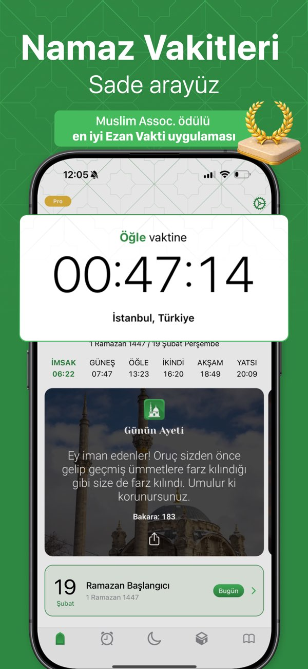 Namaz Vakitleri: Alarm & K�ble Resimleri