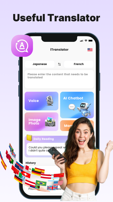 Translate Voice: AI Translator Resimleri