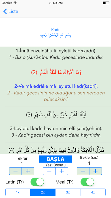 Sure ve Dua Ezberletici Resimleri