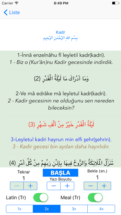 Sure ve Dua Ezberletici Resimleri