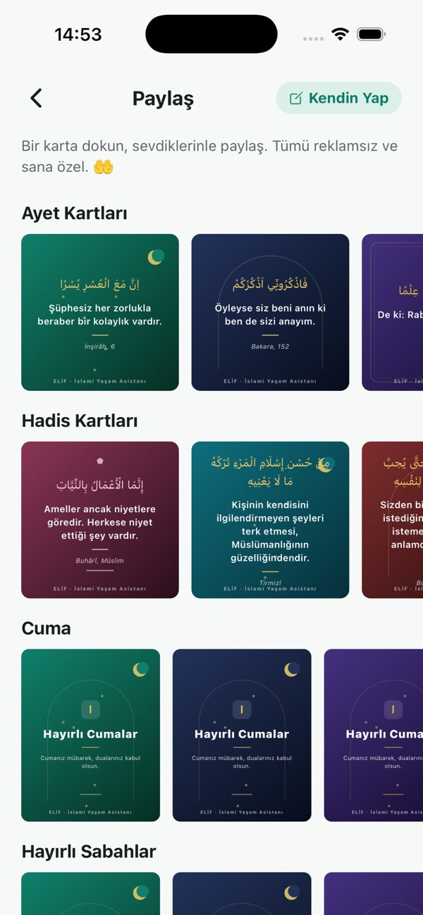 Elif: Namaz Vakti, Kur'an Resimleri
