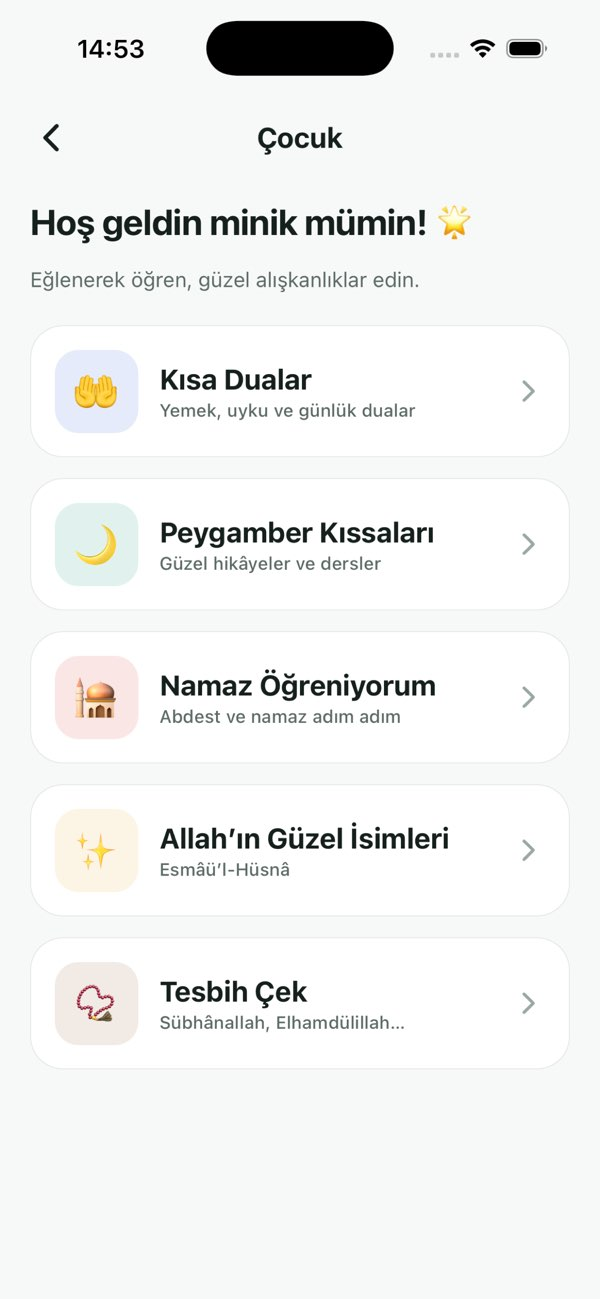 Elif: Namaz Vakti, Kur'an Resimleri