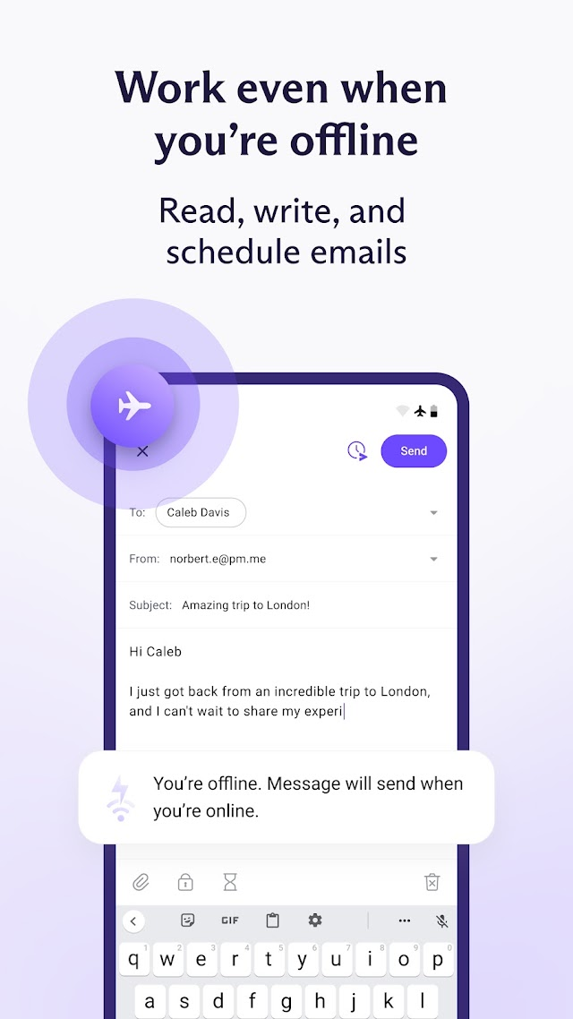 Proton Mail: Encrypted Email Resimleri