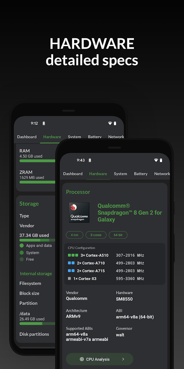 DevCheck Device & System Info Resimleri