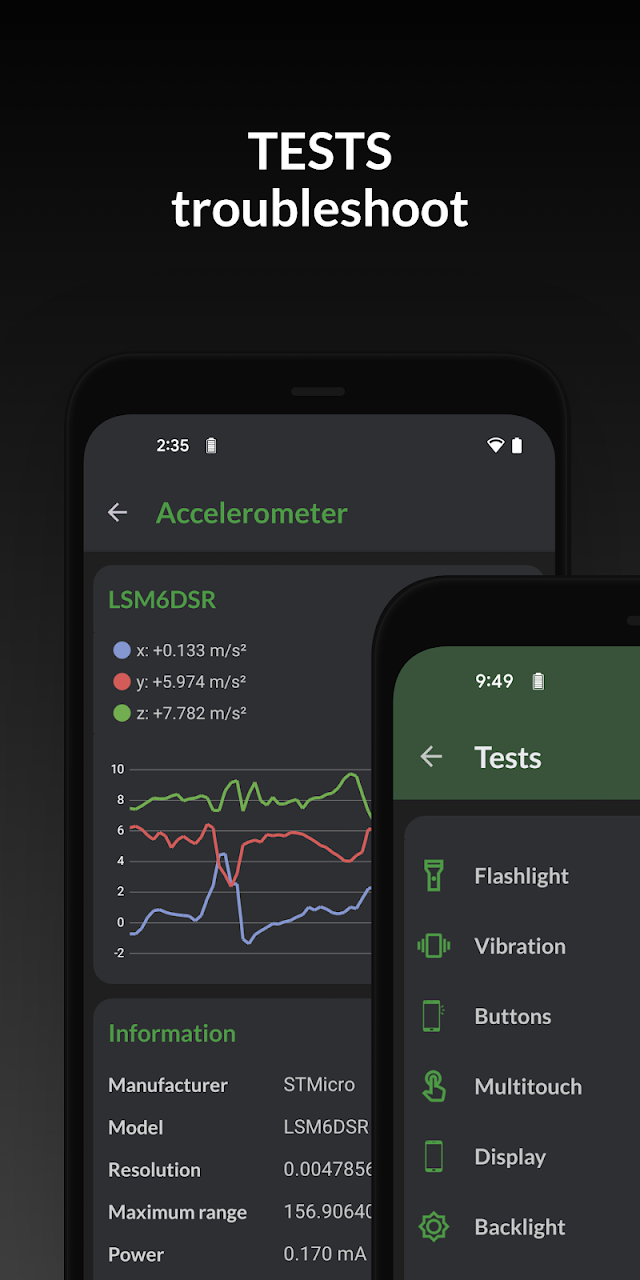 DevCheck Device & System Info Resimleri