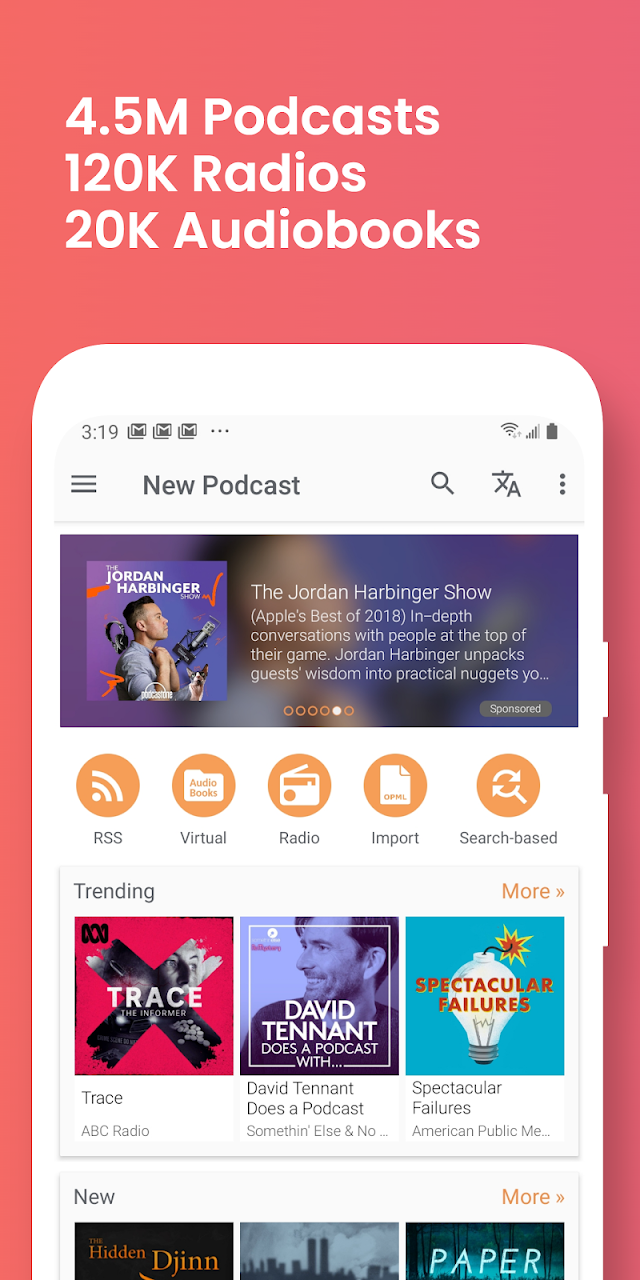Podcast Addict: Podcast player Resimleri