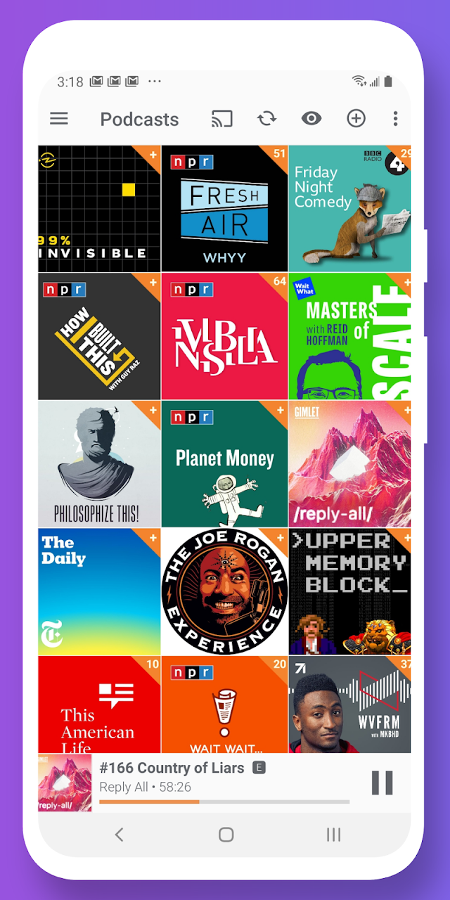 Podcast Addict: Podcast player Resimleri