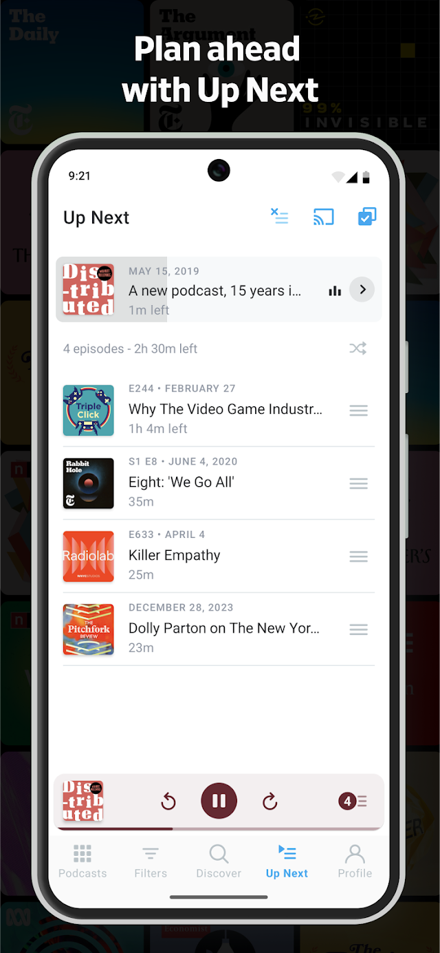 Pocket Casts - Podcast App Resimleri