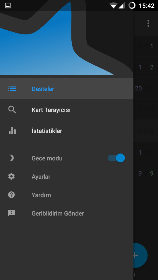 AnkiDroid Bilgi Kartlar� Resimleri