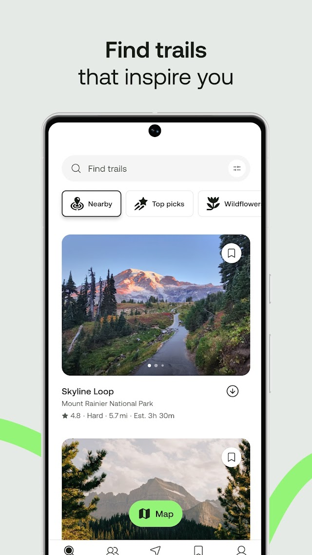 AllTrails: Hike, Bike & Run Resimleri