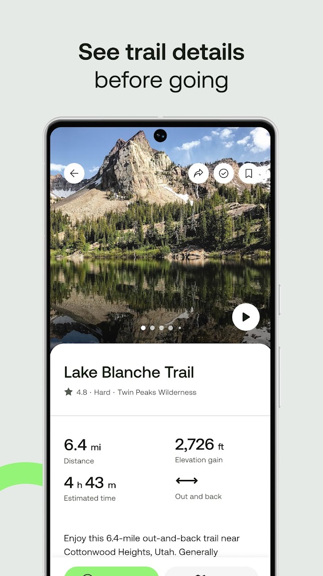 AllTrails: Hike, Bike & Run Resimleri