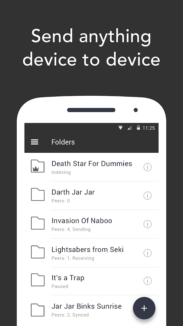 Resilio Sync Resimleri