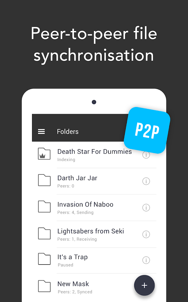 Resilio Sync Resimleri