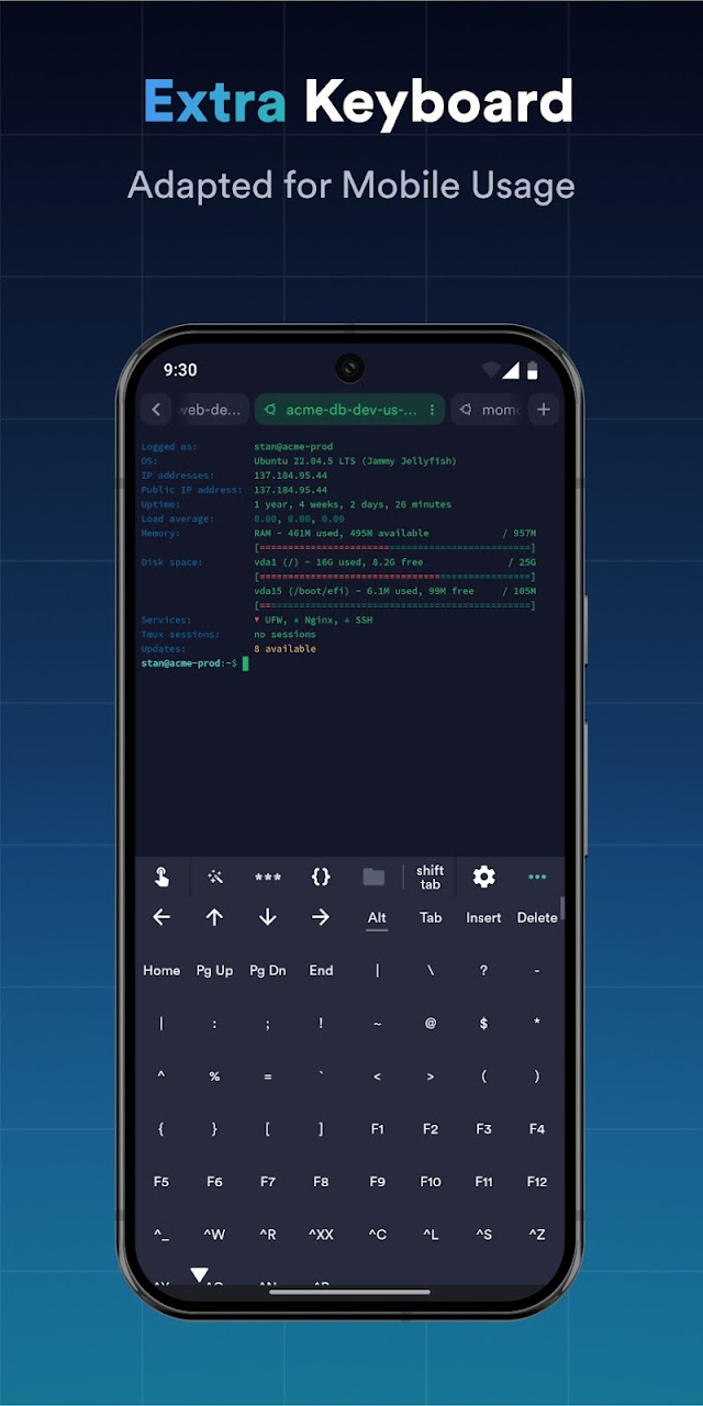 Termius - Modern SSH Client Resimleri