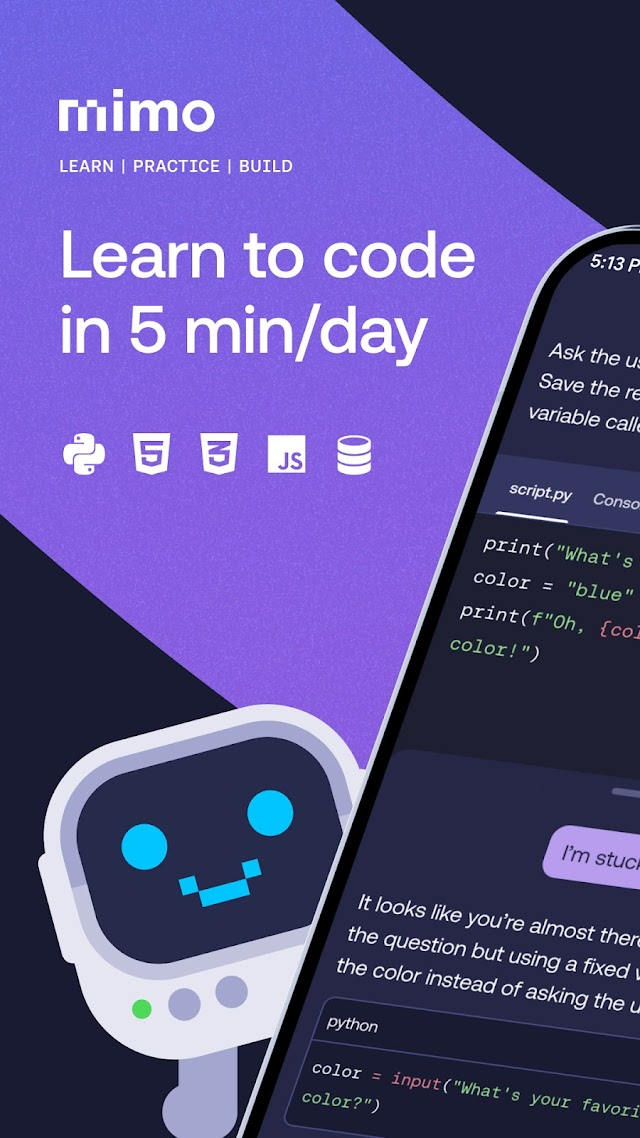 Mimo: Learn Python Coding Resimleri