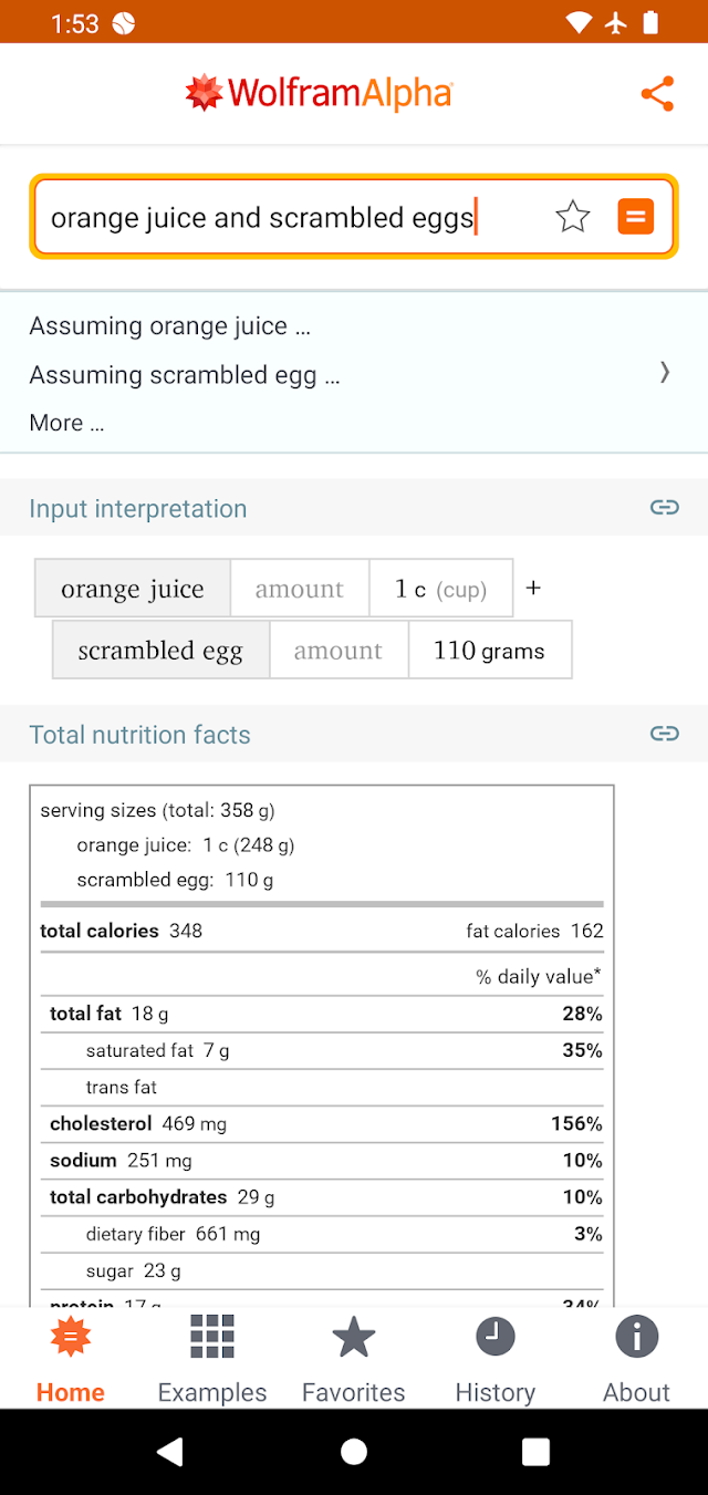 WolframAlpha Classic Resimleri