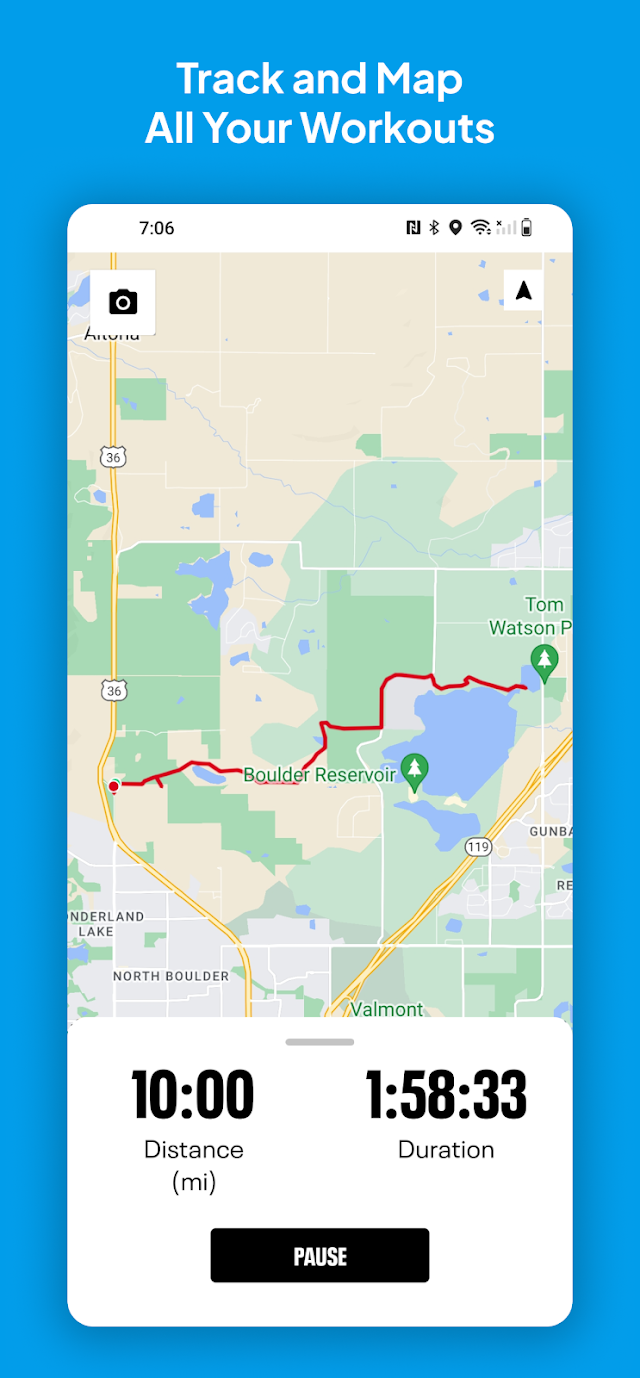 Map My Run GPS Running Tracker Resimleri