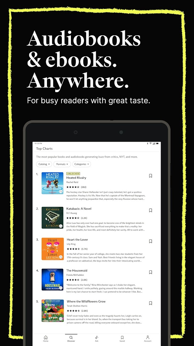 Everand: Audiobooks & Ebooks Resimleri