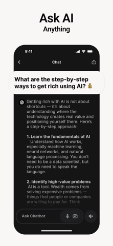 Chatbot App: AI Assistant Resimleri