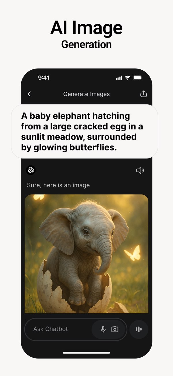 Chatbot App: AI Assistant Resimleri