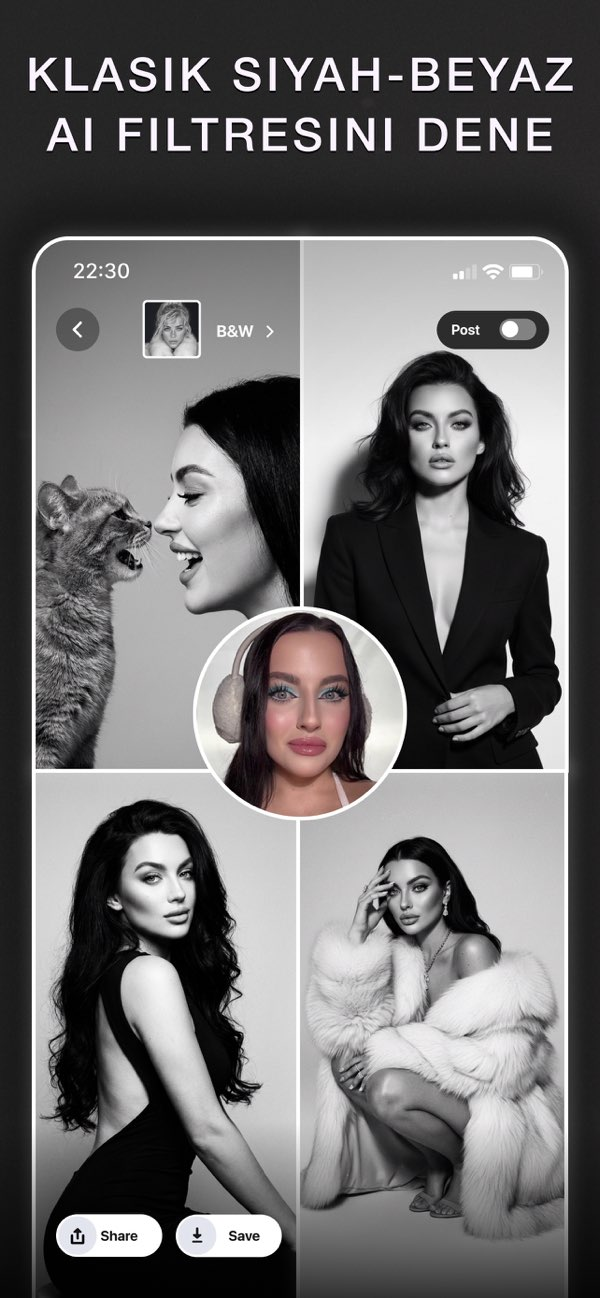 Glam AI: Video & Photo Editor Resimleri