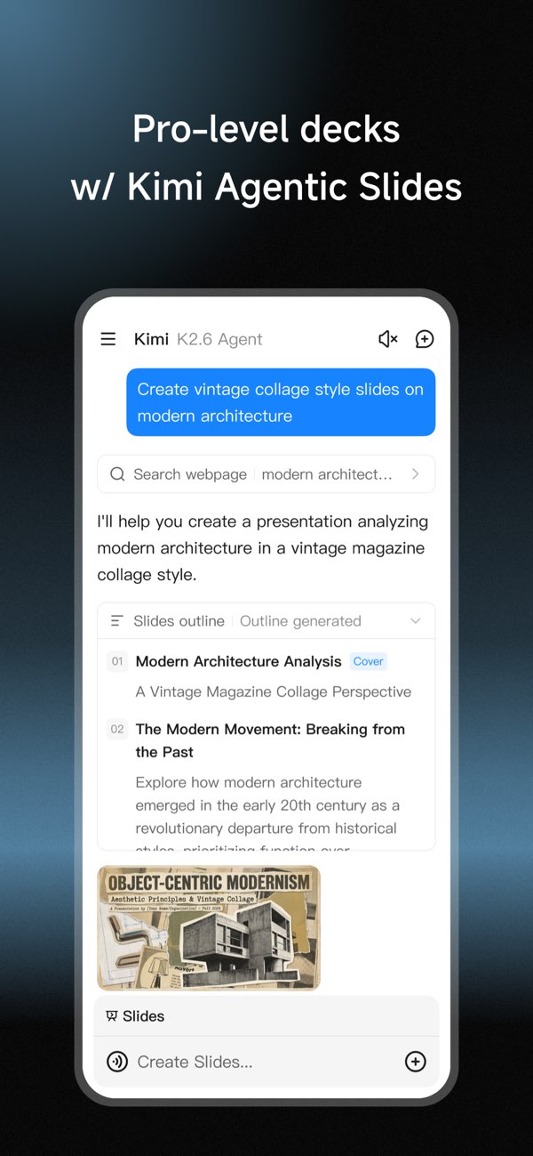 Kimi - Kimi K2.6 is Live Resimleri