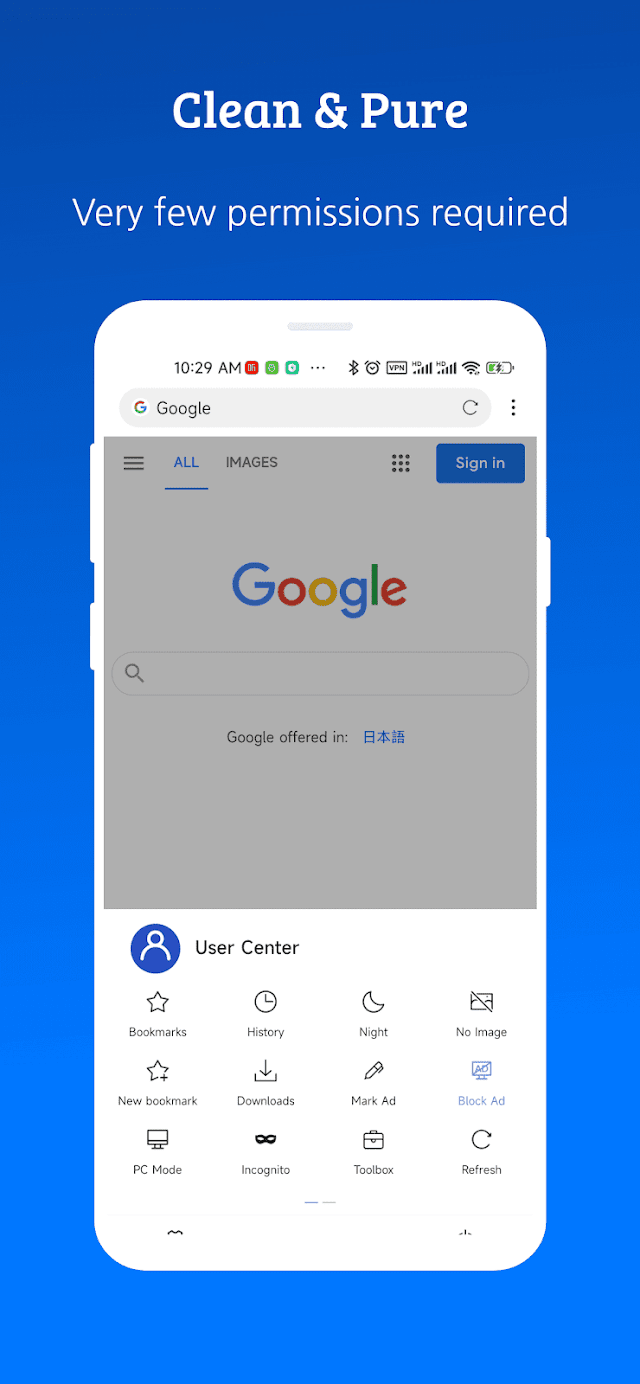 X Browser -Light & Super fast Resimleri