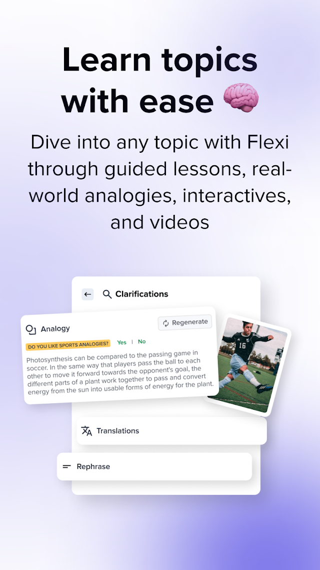Flexi AI Tutor & Homework Help Resimleri