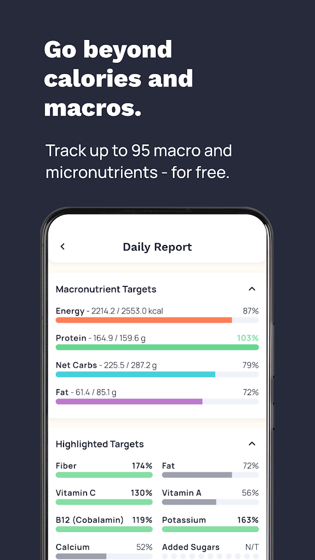 Cronometer: Calorie Counter Resimleri