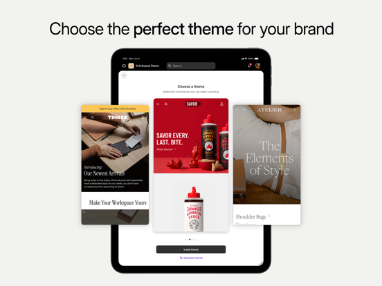 Shopify - E-Ticaret Ma�azan�z Resimleri