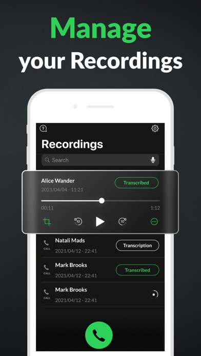 Phone Call Recording App Resimleri