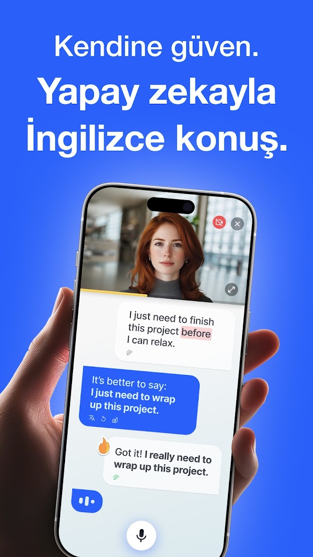 Speak English with Loora AI Resimleri