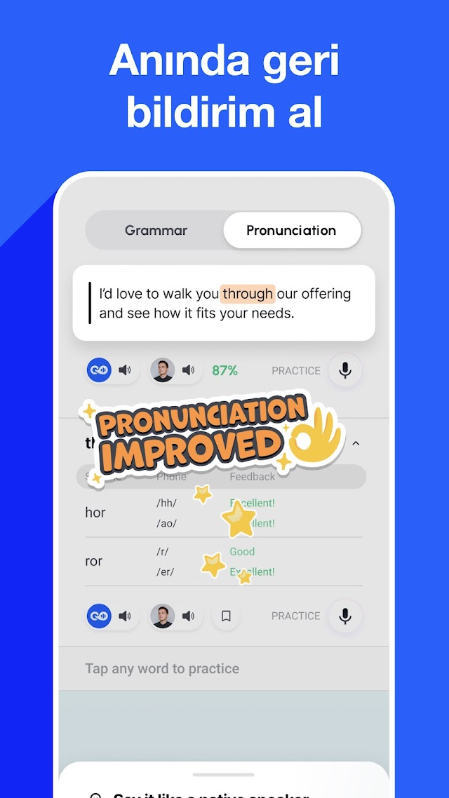 Speak English with Loora AI Resimleri