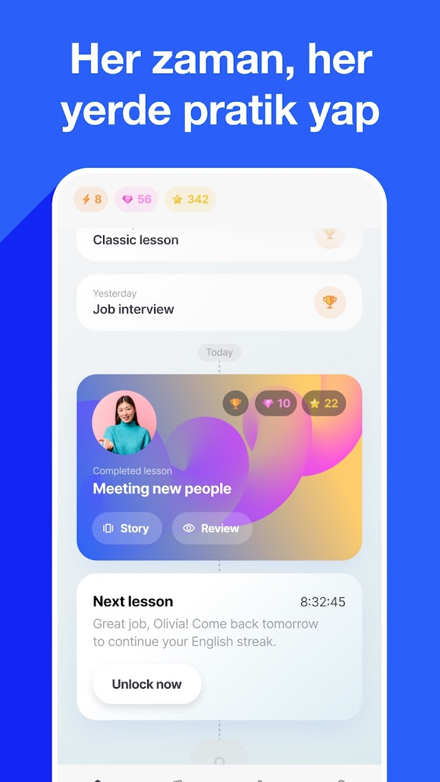 Speak English with Loora AI Resimleri