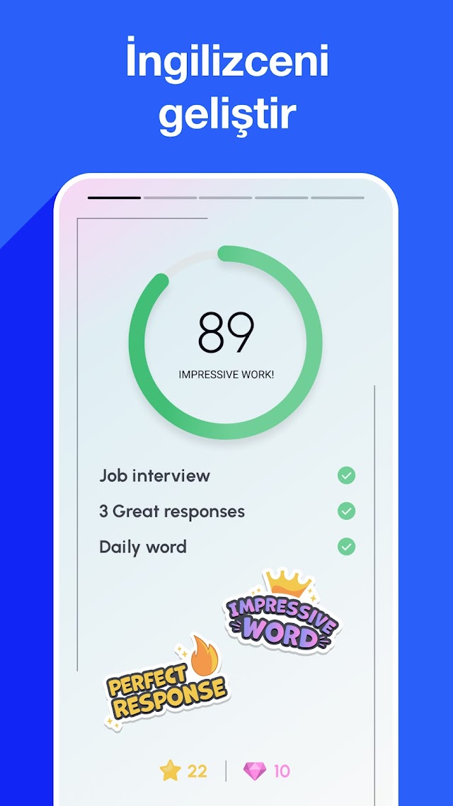 Speak English with Loora AI Resimleri