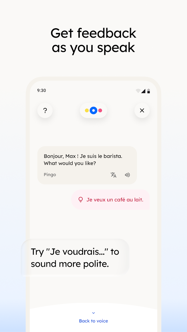 Language Learning: Pingo AI Resimleri