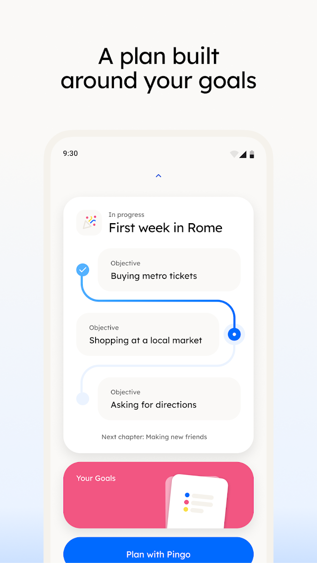 Language Learning: Pingo AI Resimleri