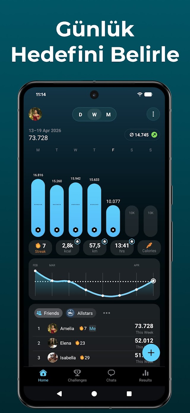 StepsApp Adım Sayar Resimleri