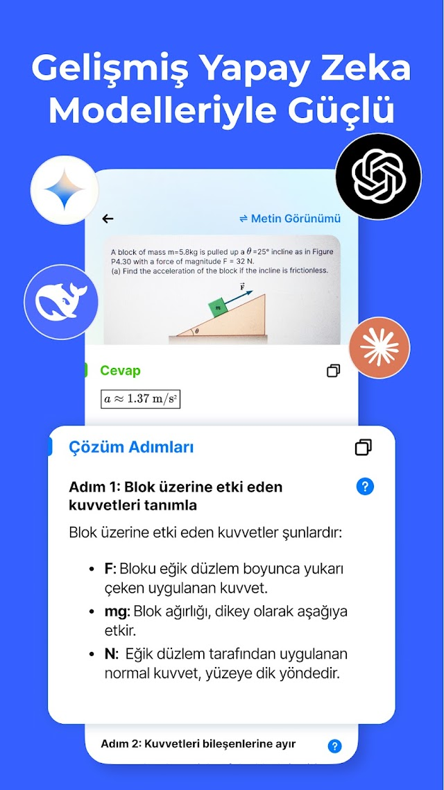 Solvely – Matematik Çözücü Resimleri