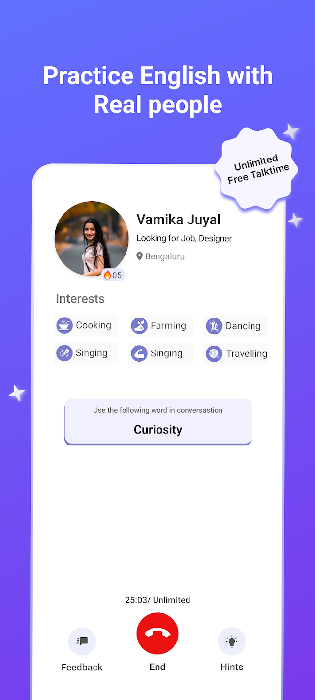 PeerUp: Learn English Speaking Resimleri