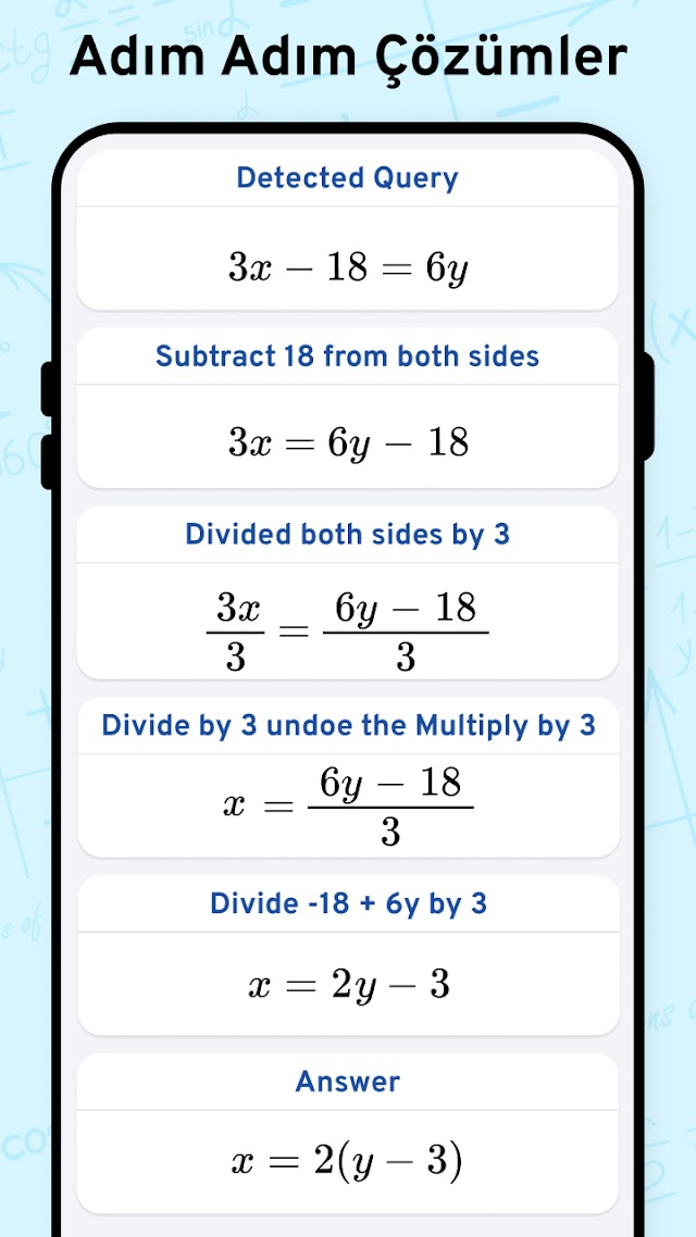 AI Math Scanner- Math Solution Resimleri