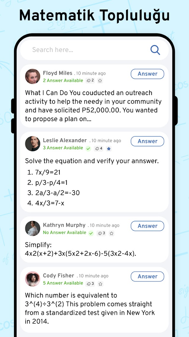 AI Math Scanner- Math Solution Resimleri