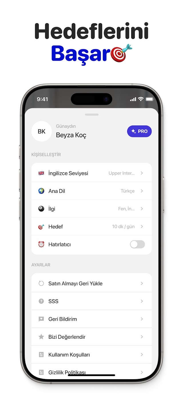 BetterSpeak: AI Dil ��retmeni Resimleri